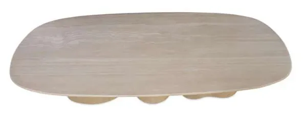 Century Furniture CDA-303-V1 Erosion Dining Table Round Bases Sahara Century Furniture CDA-303-V1 Erosion Dining Table Round Bases Sahara