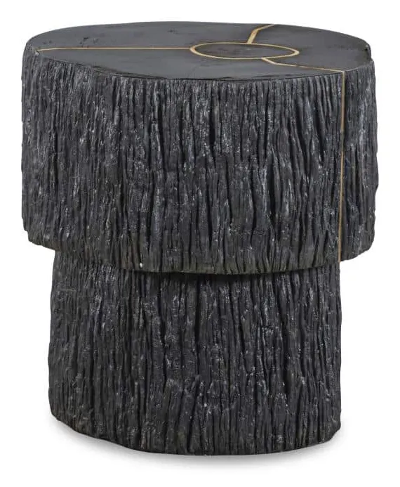 Century Furniture SF6317-V1 Elan Petrified Wood Accent Table Dark Century Furniture SF6317-V1 Elan Petrified Wood Accent Table Dark