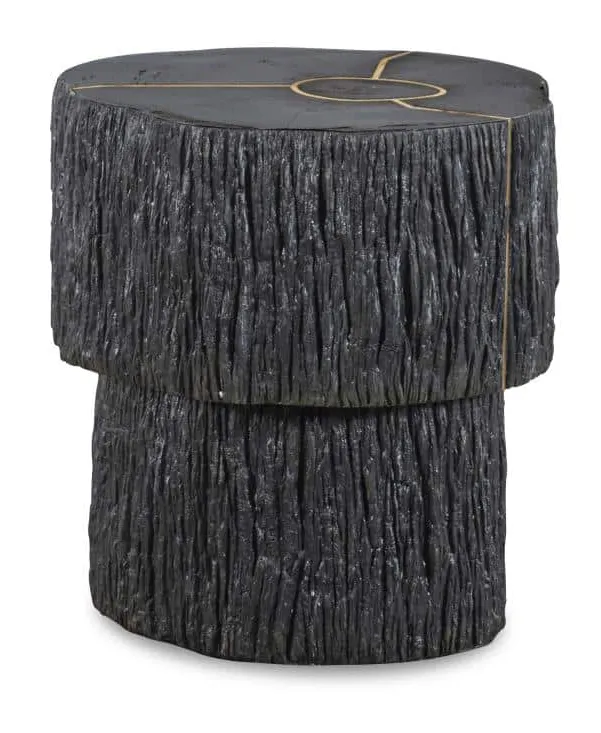 Century Furniture SF6317-V1 Elan Petrified Wood Accent Table Dark Century Furniture SF6317-V1 Elan Petrified Wood Accent Table Dark