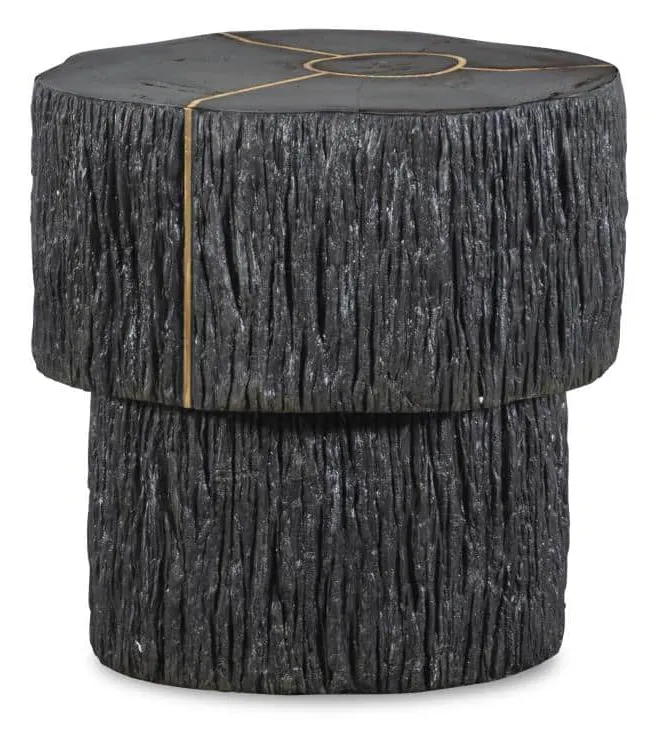 Century Furniture SF6317-V1 Elan Petrified Wood Accent Table Dark Century Furniture SF6317-V1 Elan Petrified Wood Accent Table Dark