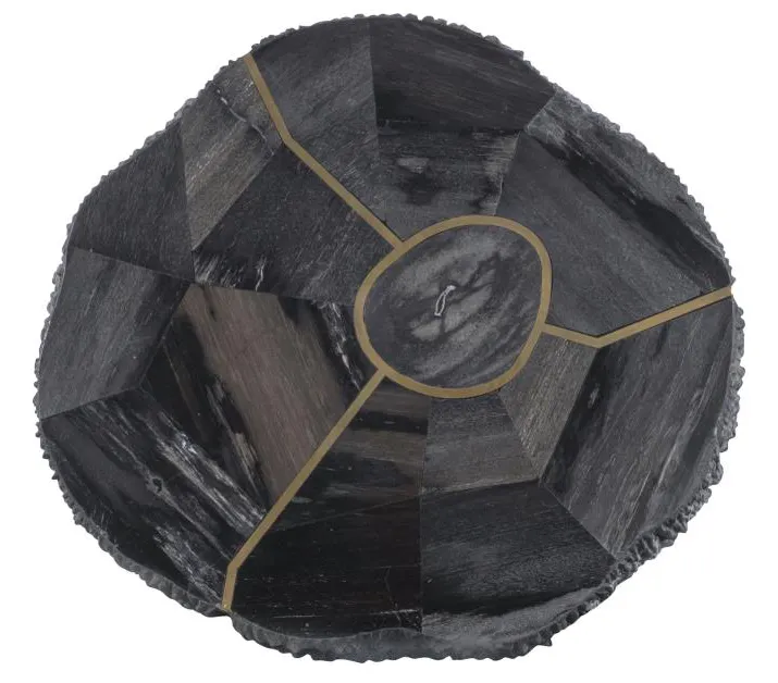 Century Furniture SF6317-V1 Elan Petrified Wood Accent Table Dark Century Furniture SF6317-V1 Elan Petrified Wood Accent Table Dark
