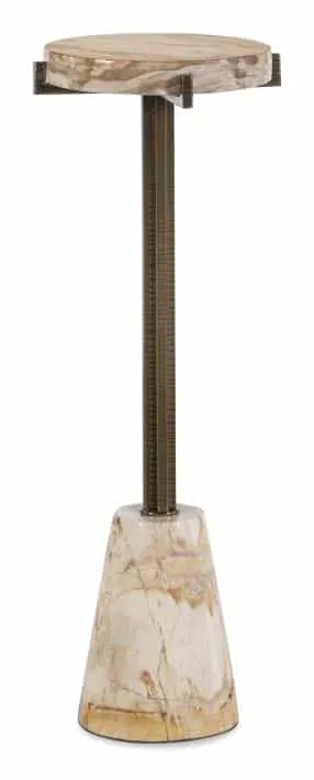 Century Furniture SF6321-V2 Acme Petrified Wood Drinks Table Light Century Furniture SF6321-V2 Acme Petrified Wood Drinks Table Light