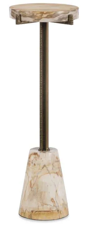 Century Furniture SF6321-V2 Acme Petrified Wood Drinks Table Light Century Furniture SF6321-V2 Acme Petrified Wood Drinks Table Light