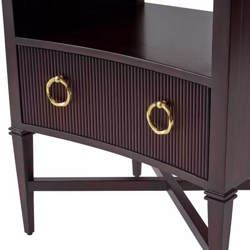 Ambella Home 09170-230-011 Reeded Petite Nighstand Ambella Home 09170-230-011 Reeded Petite Nighstand