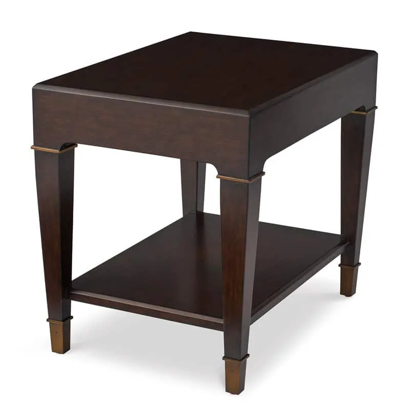 Ambella Home 09322-900-002 Whitehaven Rectangular End Table