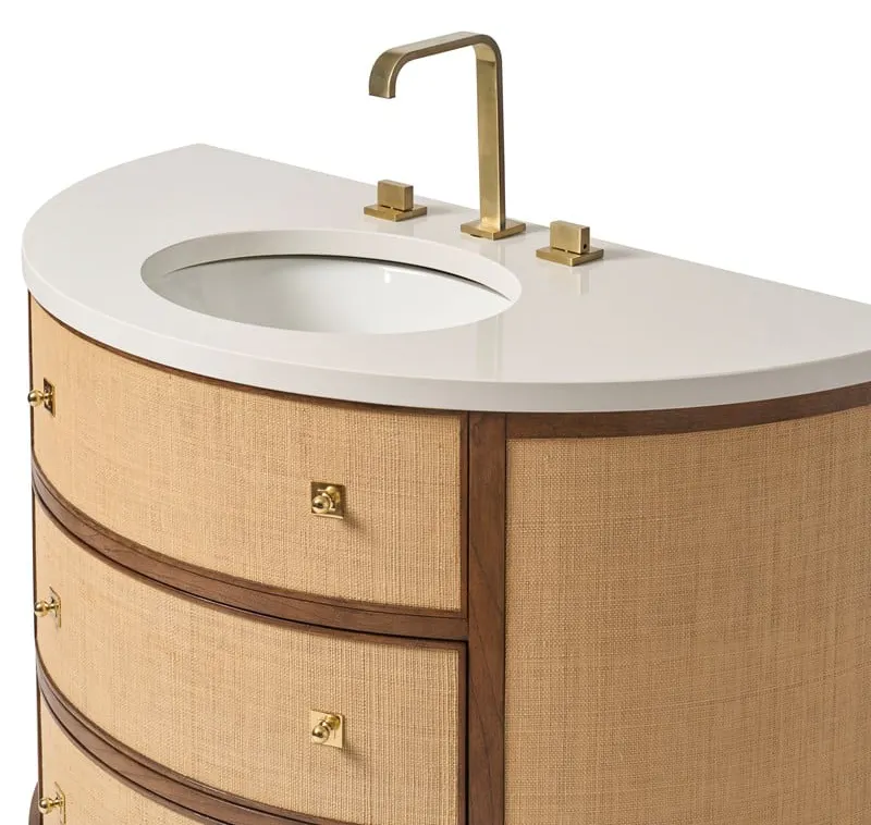 Ambella Home 09324-110-401 Orion Raffia Sink Chest Ambella Home 09324-110-401 Orion Raffia Sink Chest