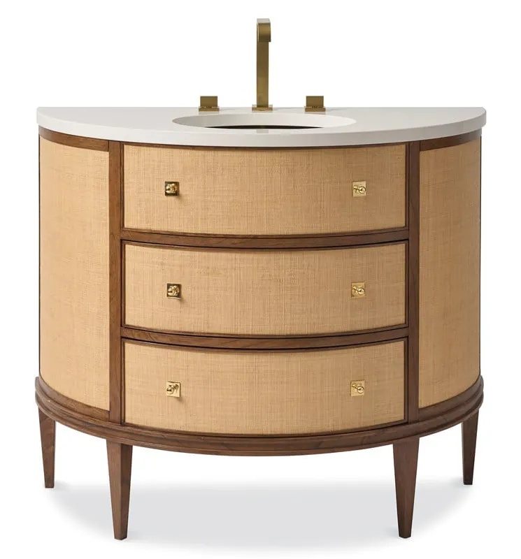Ambella Home 09324-110-401 Orion Raffia Sink Chest Ambella Home 09324-110-401 Orion Raffia Sink Chest