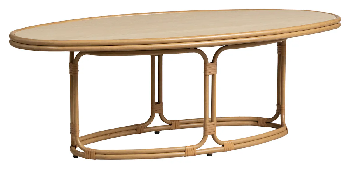 Lloyd Flanders 278044 Riviera 50" Oval Cocktail Table Lloyd Flanders 278044 Riviera 50" Oval Cocktail Table