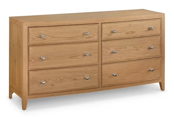 Bassett Furniture 2544-0237 Newbury 6 Drawer Dresser Bassett Furniture 2544-0237 Newbury 6 Drawer Dresser