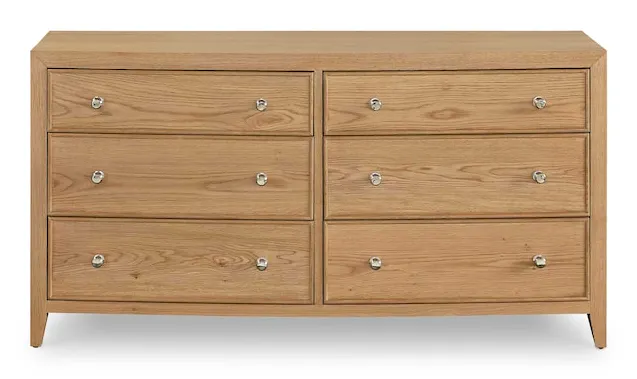 Bassett Furniture 2544-0237 Newbury 6 Drawer Dresser Bassett Furniture 2544-0237 Newbury 6 Drawer Dresser