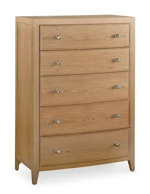 Bassett Furniture 2544-0251 Newbury 5 Drawer Chest Bassett Furniture 2544-0251 Newbury 5 Drawer Chest