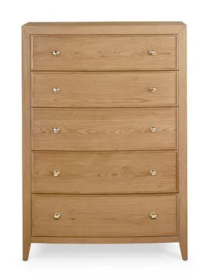 Bassett Furniture 2544-0251 Newbury 5 Drawer Chest Bassett Furniture 2544-0251 Newbury 5 Drawer Chest