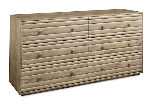 Bassett Furniture 2730-0237 Andora 6 Drawer Dresser Bassett Furniture 2730-0237 Andora 6 Drawer Dresser
