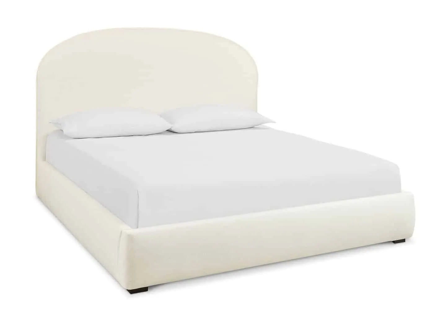 Bassett Furniture 2842-KP59P-1540-21 Holly Queen Upholstered Platform Bed