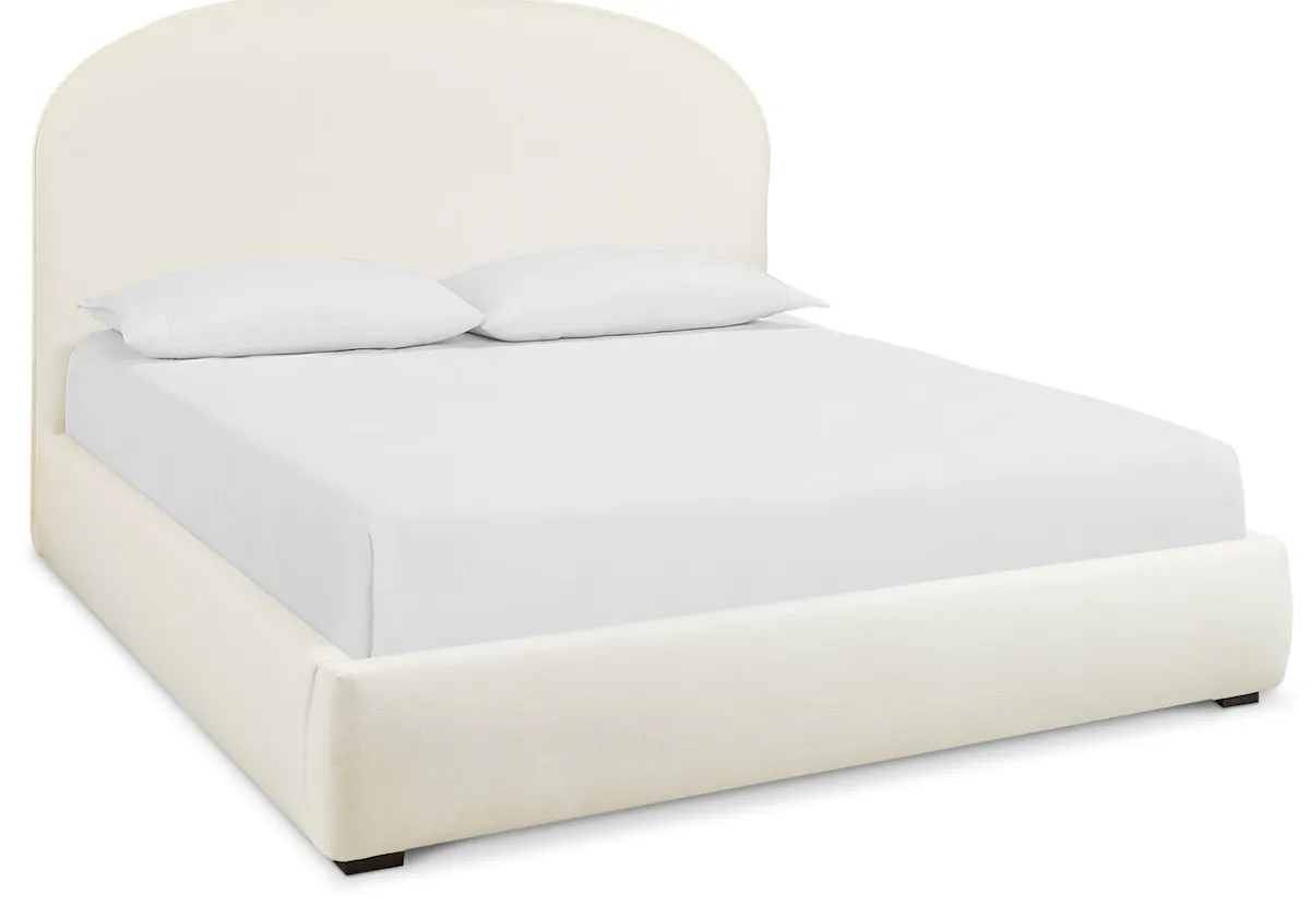 Bassett Furniture 2842-KP49P-1540-21 Holly Full Upholstered Platform Bed Bassett Furniture 2842-KP49P-1540-21 Holly Full Upholstered Platform Bed