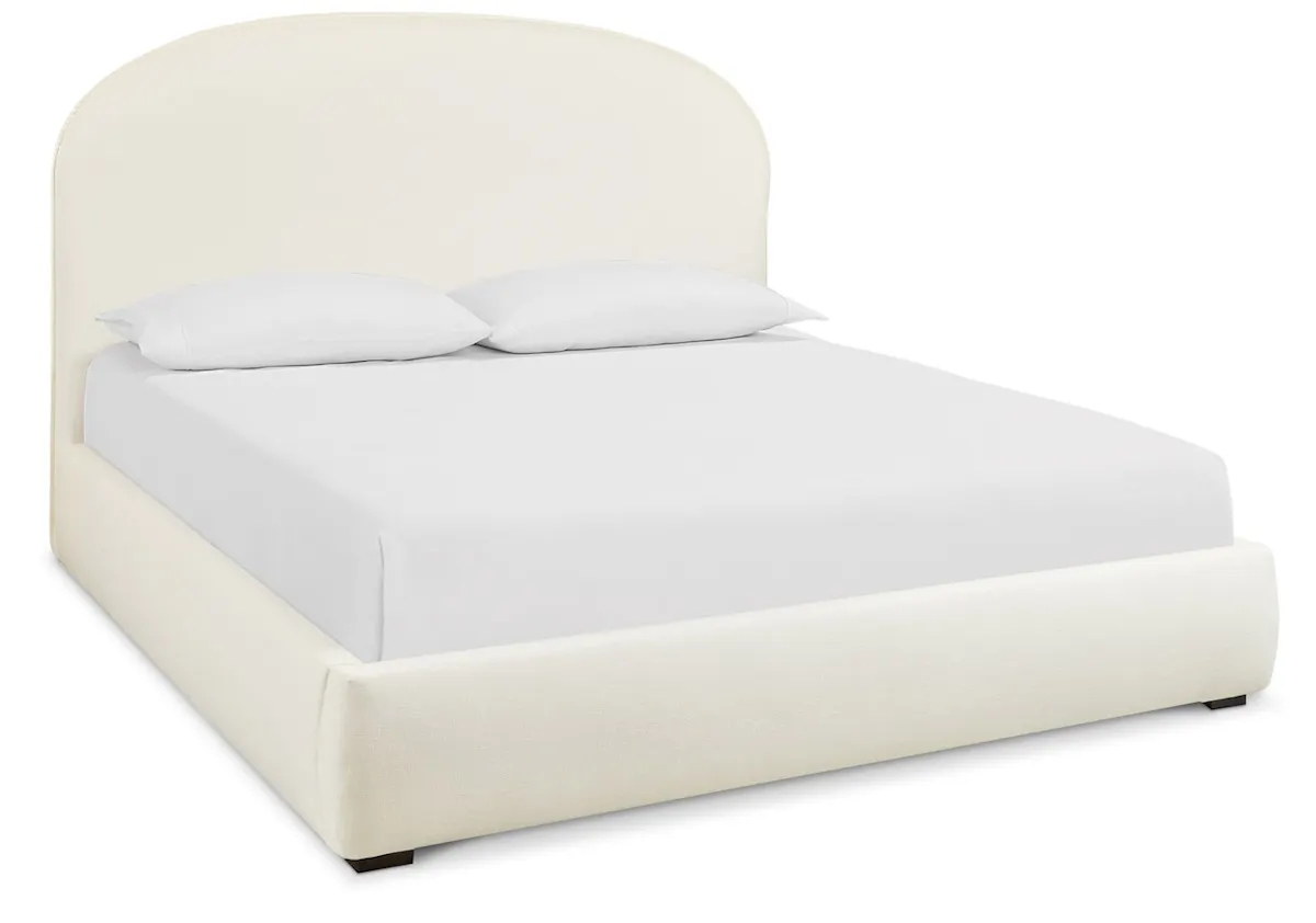 Bassett Furniture 2842-KP49P-1540-21 Holly Full Upholstered Platform Bed Bassett Furniture 2842-KP49P-1540-21 Holly Full Upholstered Platform Bed