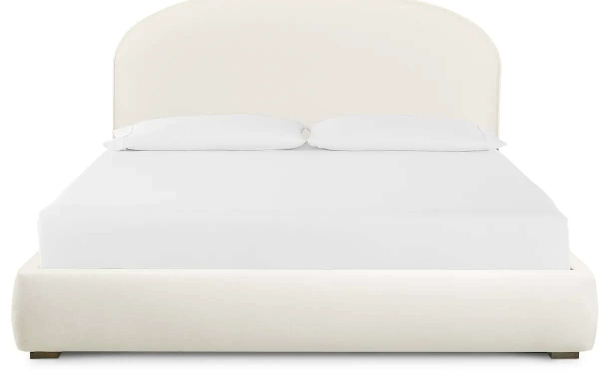 Bassett Furniture 2842-KP49P-1540-21 Holly Full Upholstered Platform Bed Bassett Furniture 2842-KP49P-1540-21 Holly Full Upholstered Platform Bed