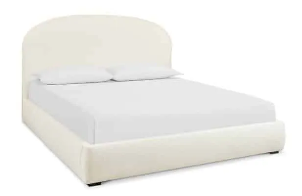 Bassett Furniture 2842-KP79P-1540-21 Holly Cal. King Upholstered Platform Bed