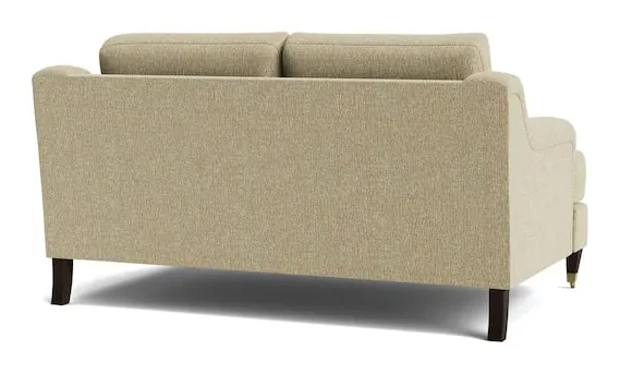 Bassett Furniture 2914-42-22 Stockten English Arm Loveseat with Casters Bassett Furniture 2914-42-22 Stockten English Arm Loveseat with Casters