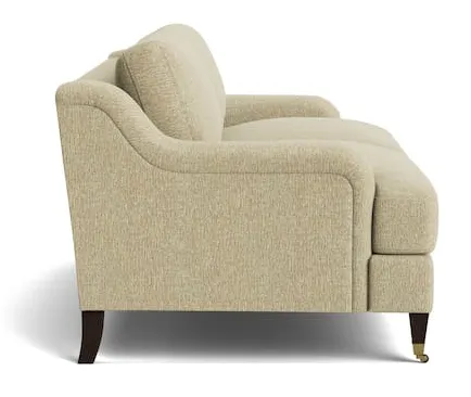Bassett Furniture 2914-62-22 Stockten English Arm Sofa with Casters Bassett Furniture 2914-62-22 Stockten English Arm Sofa with Casters