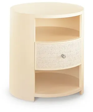 Bassett Furniture 2944-0272 Newbury Round Bedside Table Bassett Furniture 2944-0272 Newbury Round Bedside Table