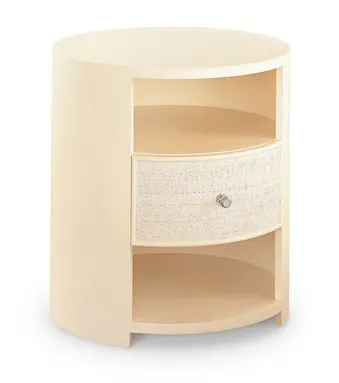 Bassett Furniture 2944-0272 Newbury Round Bedside Table Bassett Furniture 2944-0272 Newbury Round Bedside Table
