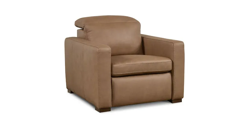 Bassett Furniture 3664-P0GB Caswell Leather Zero Gravity Power Wall Recliner