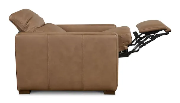 Bassett Furniture 3664-P0GB Caswell Leather Zero Gravity Power Wall Recliner Bassett Furniture 3664-P0GB Caswell Leather Zero Gravity Power Wall Recliner