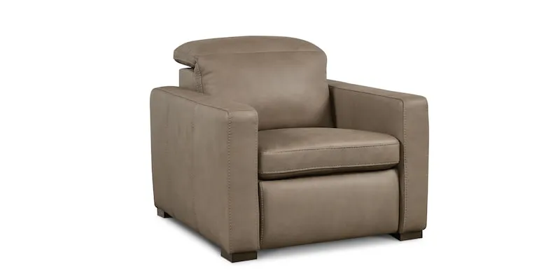 Bassett Furniture 3664-P0GM Caswell Leather Zero Gravity Power Wall Recliner