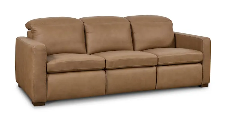Bassett Furniture 3664-P62GB Caswell Leather Power Reclining Sofa Bassett Furniture 3664-P62GB Caswell Leather Power Reclining Sofa