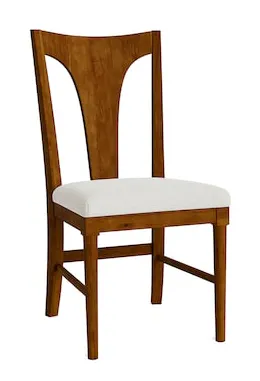 Bassett Furniture 4027-0685F-11 Gordon Maple Dining Chair with Upholstered Seat Bassett Furniture 4027-0685F-11 Gordon Maple Dining Chair with Upholstered Seat