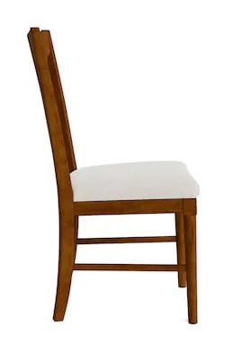 Bassett Furniture 4027-0685F-11 Gordon Maple Dining Chair with Upholstered Seat Bassett Furniture 4027-0685F-11 Gordon Maple Dining Chair with Upholstered Seat