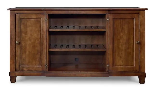Bassett Furniture 4027-3792-AUBURN-BRASS Austin Sideboard Bassett Furniture 4027-3792-AUBURN-BRASS Austin Sideboard