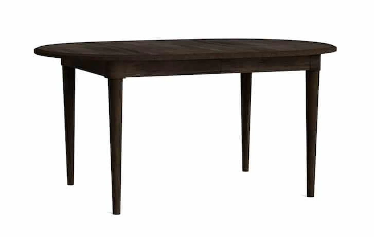 Bassett Furniture 4027-4262 HideAway Maple Oval Dining Table