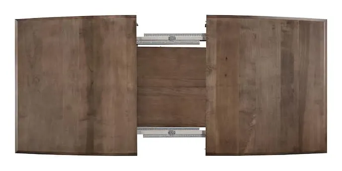 Bassett Furniture 4027-4272B HideAway Maple Boat Shaped Dining Table Bassett Furniture 4027-4272B HideAway Maple Boat Shaped Dining Table