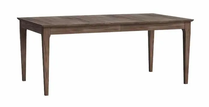 Bassett Furniture 4027-4272B HideAway Maple Boat Shaped Dining Table