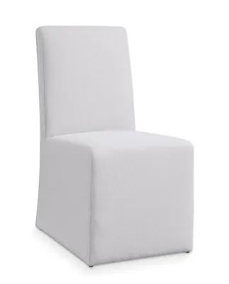Bassett Furniture 4200-C683 Cameron Upholstered Dining Chair with Casters Bassett Furniture 4200-C683 Cameron Upholstered Dining Chair with Casters