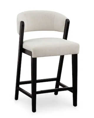 Bassett Furniture 4201-0687BNS Asher Upholstered Counter Stool Bassett Furniture 4201-0687BNS Asher Upholstered Counter Stool