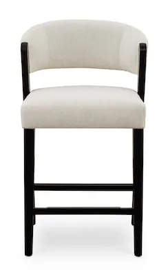 Bassett Furniture 4201-0687BNS Asher Upholstered Counter Stool Bassett Furniture 4201-0687BNS Asher Upholstered Counter Stool