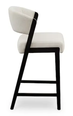 Bassett Furniture 4201-0687BNS Asher Upholstered Counter Stool Bassett Furniture 4201-0687BNS Asher Upholstered Counter Stool