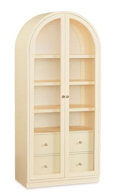 Bassett Furniture 4944-0682 Newbury Arched Cabinet Bassett Furniture 4944-0682 Newbury Arched Cabinet