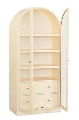 Bassett Furniture 4944-0682 Newbury Arched Cabinet Bassett Furniture 4944-0682 Newbury Arched Cabinet