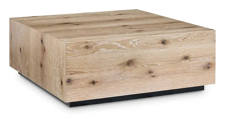 Bassett Furniture 6125-0615W Cascade Square Cocktail Table Bassett Furniture 6125-0615W Cascade Square Cocktail Table