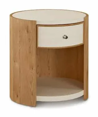 Bassett Furniture 6544-0642 Newbury Round Open Front End Table Bassett Furniture 6544-0642 Newbury Round Open Front End Table