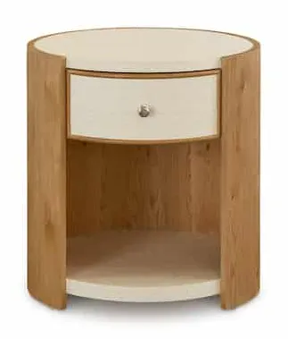Bassett Furniture 6544-0642 Newbury Round Open Front End Table Bassett Furniture 6544-0642 Newbury Round Open Front End Table