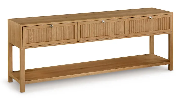 Bassett Furniture 6544-0698 Newbury 3 Drawer Console Table Bassett Furniture 6544-0698 Newbury 3 Drawer Console Table