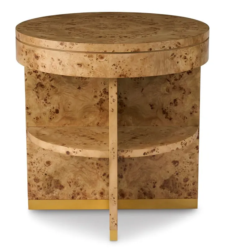 Ambella Home 66018-900-001 Rayne End Table - Burl Ambella Home 66018-900-001 Rayne End Table - Burl