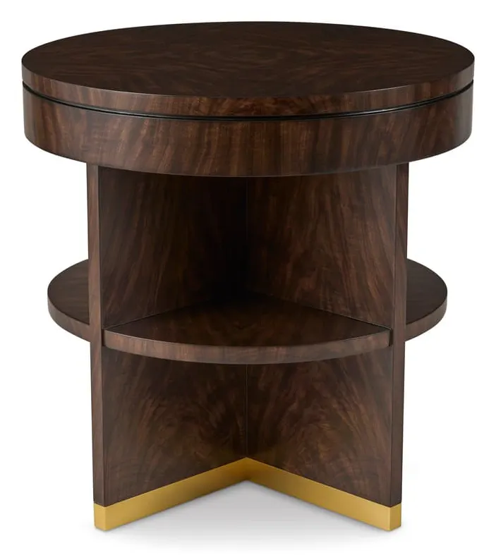 Ambella Home 66019-900-001 Rayne End Table - Burl Ambella Home 66019-900-001 Rayne End Table - Burl
