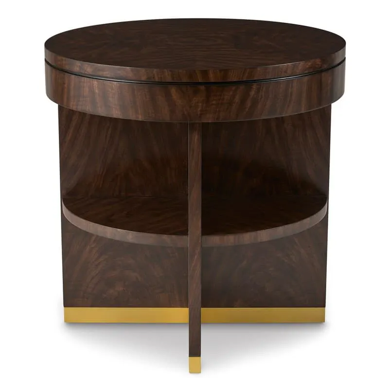 Ambella Home 66019-900-001 Rayne End Table – Burl