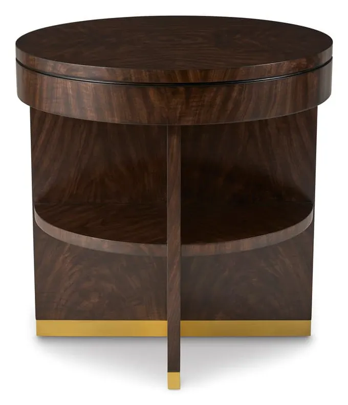 Ambella Home 66019-900-001 Rayne End Table - Burl Ambella Home 66019-900-001 Rayne End Table - Burl